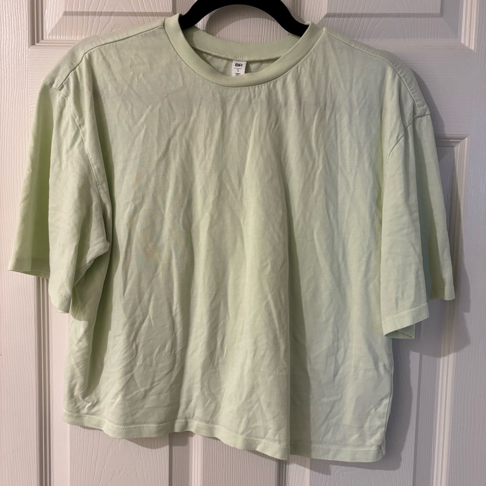 BP Light Green Short Sleeve Tee Small